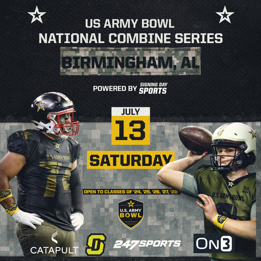 2024 U.S. ARMY BOWL NATIONAL COMBINE SERIES- BIRMINGHAM, AL - JULY 13TH - Signing Day Sports