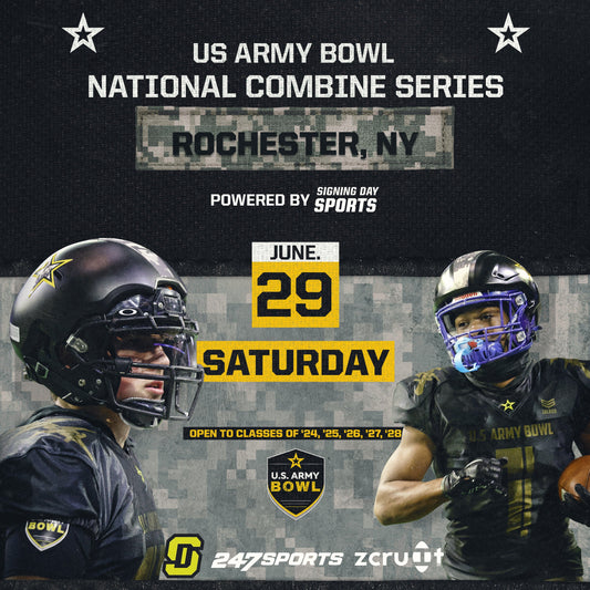 2024 U.S. ARMY BOWL NATIONAL COMBINE SERIES-EAST ROCHESTER HS- NEW YORK, NY - JUNE 29TH - Signing Day Sports
