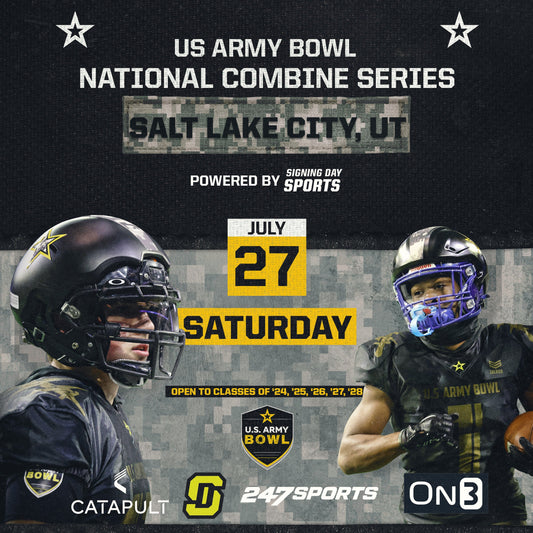 2024 U.S. ARMY BOWL NATIONAL COMBINE SERIES- SALT LAKE CITY, UT - JULY 23RD - Signing Day Sports