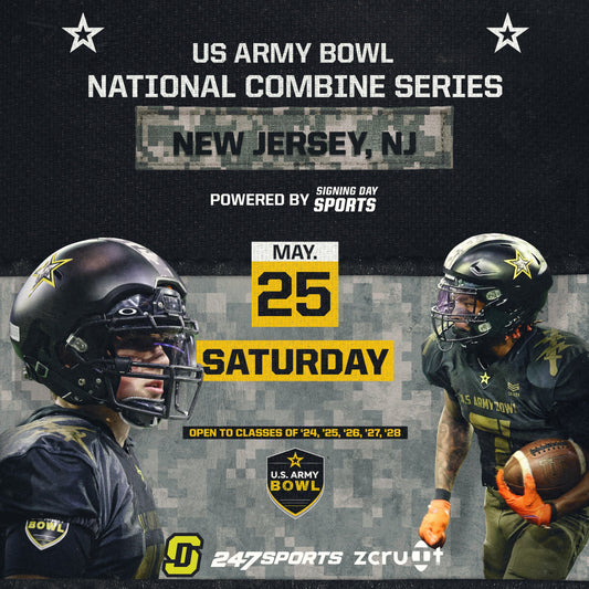 2024 U.S. ARMY BOWL NATIONAL COMBINE SERIES- NEW JERSEY-MAY 25TH - Signing Day Sports