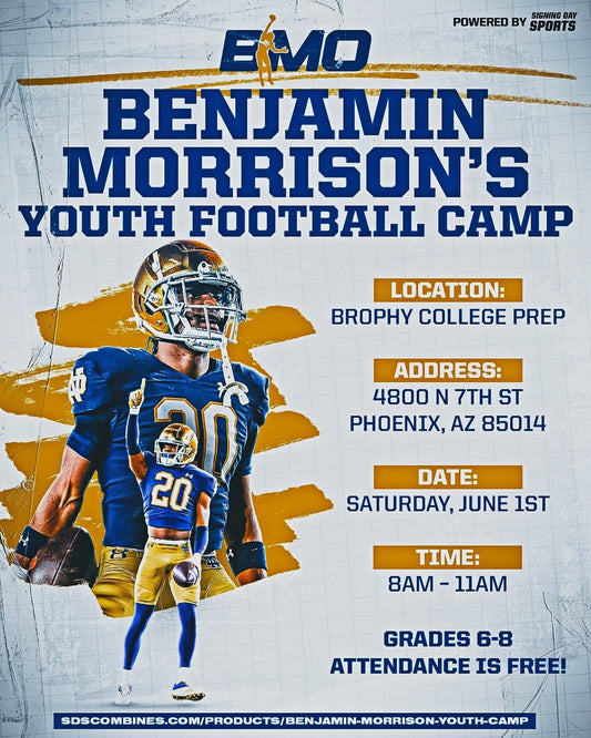 Benjamin Morrison Youth Camp - Signing Day Sports