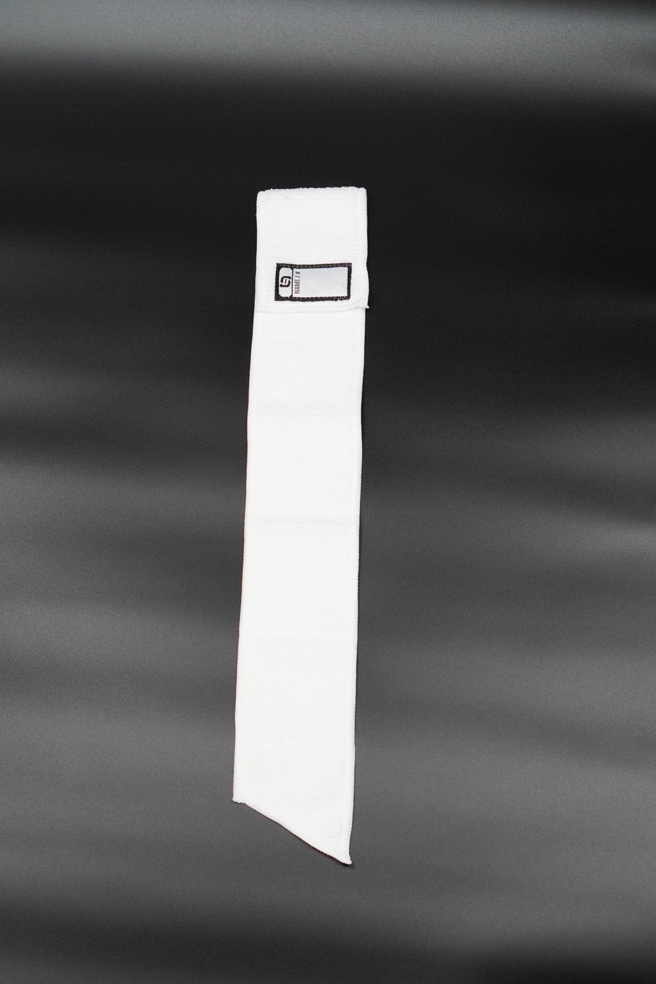 White Football Streamer Towel Signing Day Sports