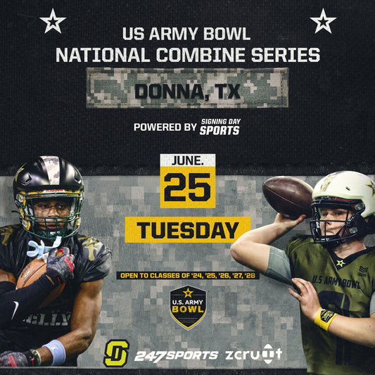 2024 U.S. ARMY BOWL NATIONAL COMBINE SERIES- DONNA TX- DONNA HS- JUNE 25TH - Signing Day Sports