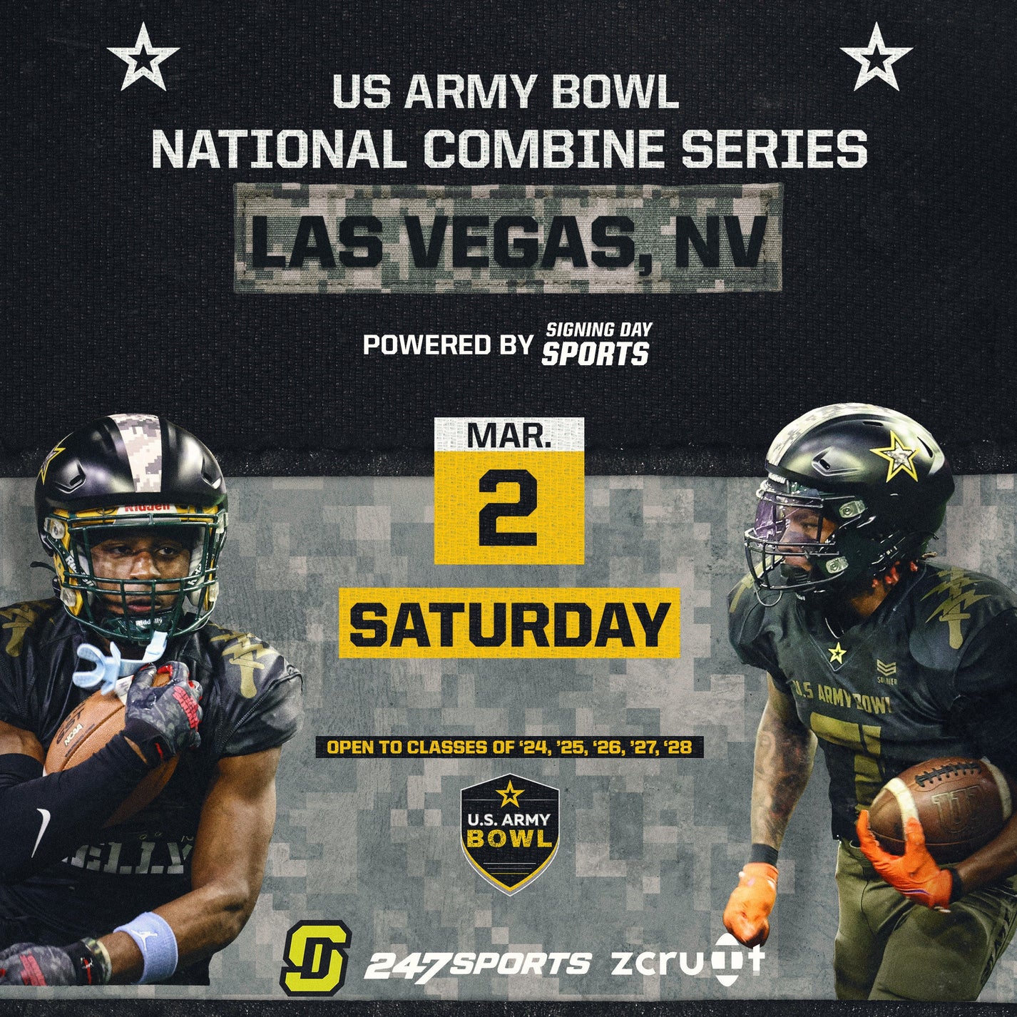 2024 U.S. ARMY BOWL NATIONAL COMBINE SERIES GREEN VALLEY HIGH SCHOOL