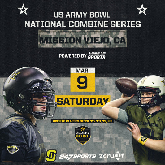 2024 U.S. ARMY BOWL NATIONAL COMBINE SERIES- MISSION VIEJO HIGH SCHOOL MISSION VIEJO CA-MARCH 9TH - Signing Day Sports